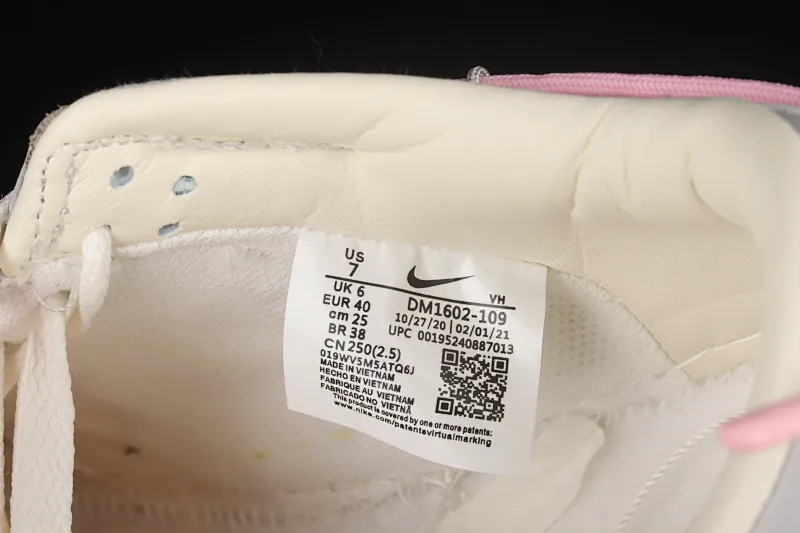 All Categories Nk SB Dunk Series Nk SB Dunk Low Low-top sneakers Pure original version OF x Nk Dunk Low OW Gray SB smashed backboard fashion casual sneakers DM1602-109